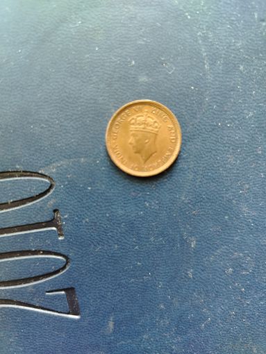Цейлон 1/2 цента 1937 Unc!