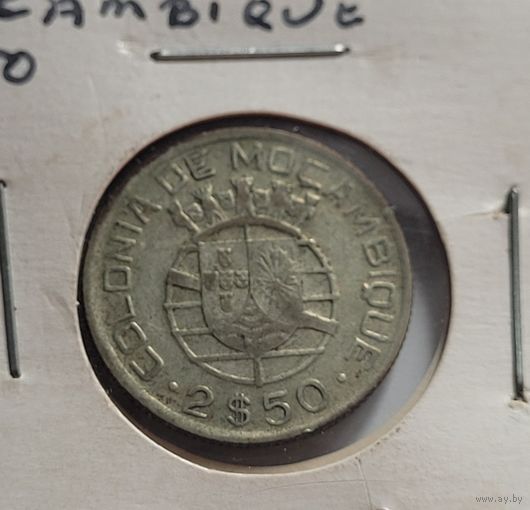 Мозамбик 2,5 эскудо 1950