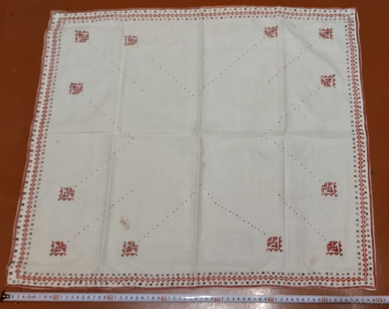 Салфетка. Вышивка
