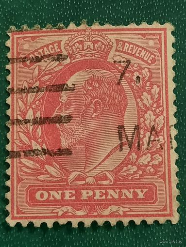 Великобритания 1902. Король  Эдвард VII