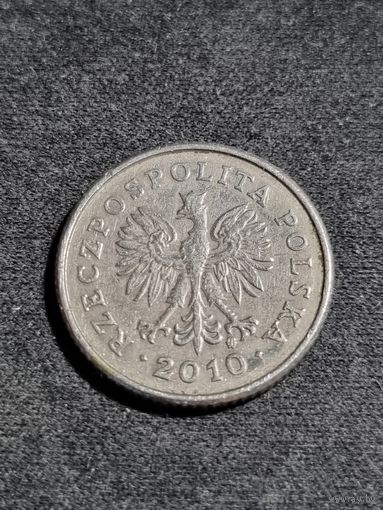 Польша 50 грошей 2010