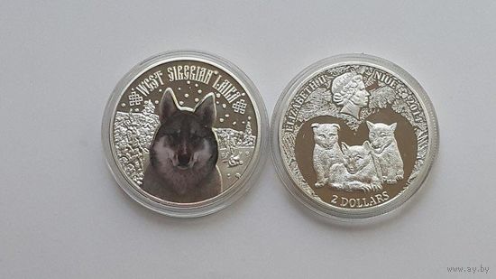 2 доллара Ниуэ 2014 года: Лайка