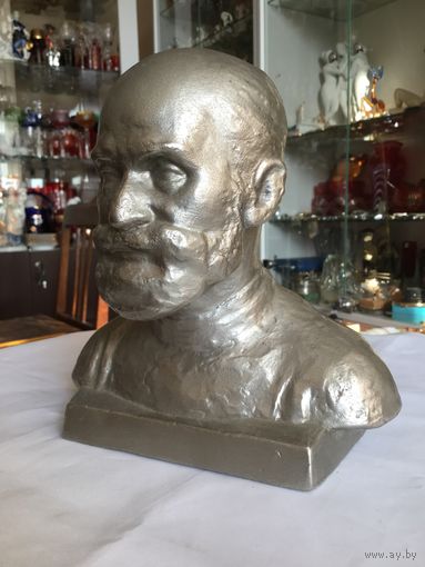 Бюст Академика Павлова И.П. (Учёный, Врач). Силумин, СССР