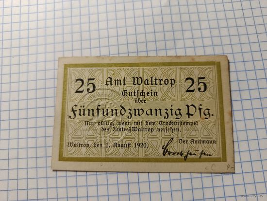 Германия 25 пфенингов (1)