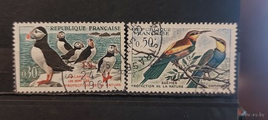 РАСПРОДАЖА ФРАНЦИЯ 1960г. Полная серия. Гаш.