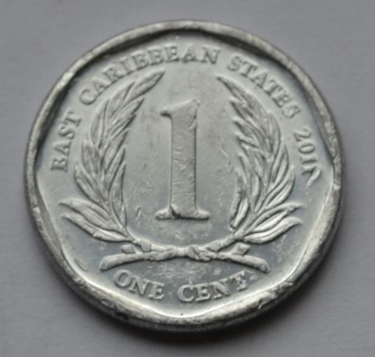 Восточные Карибы, 1 цент 2011 г.