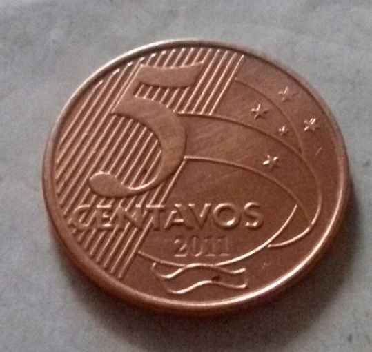 5 сентаво, Бразилия 2011 г.