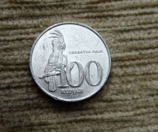 Werty71 Индонезия 100 рупий 2001 черный пальмовый какаду