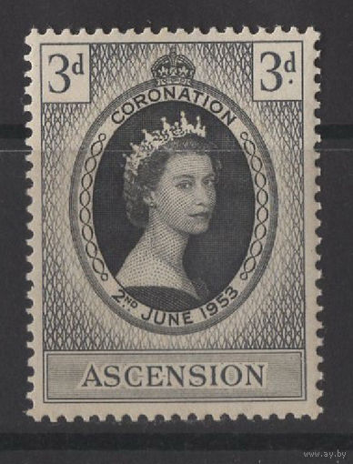 Вознесения остров / Ascension Island 1953 ** Коронация