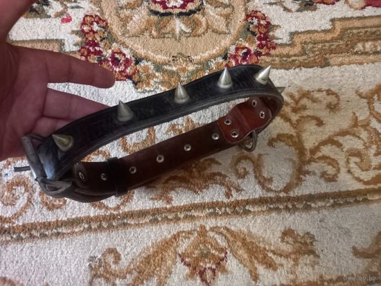 Ошейник для большой собаки с шипами
