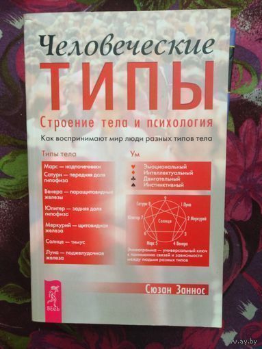 Заннос, Человеческие типы. Строение тела и психология