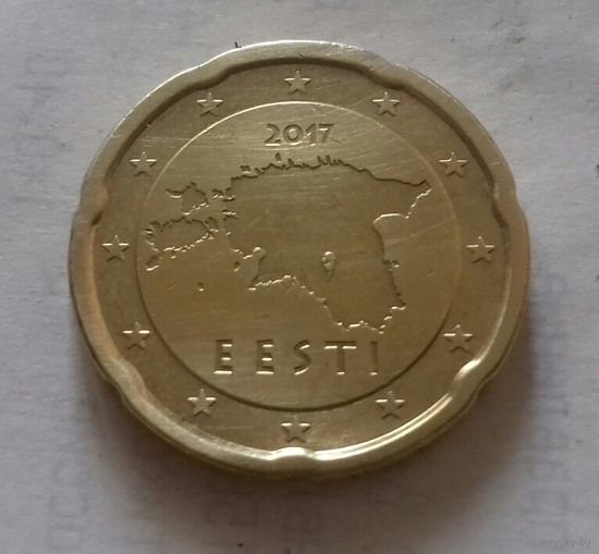20 евроцентов, Эстония 2017 г.
