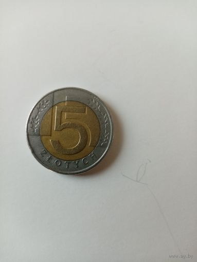 5 ЗЛОТЫХ 1994 ГОД