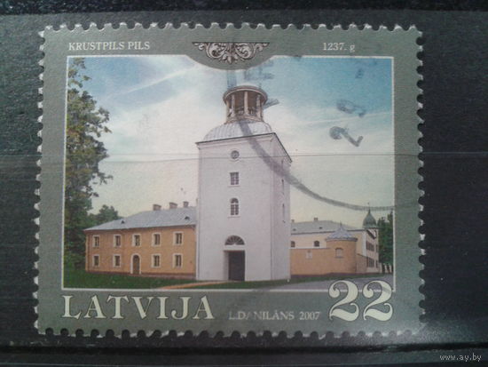 Латвия, 2007. Замок Крустпилс