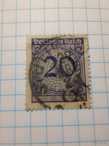 Марка Германия 1923