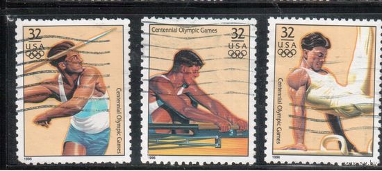 США-1996 (Мих.2705-) , гаш., Спорт, ОИ-1996