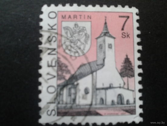 Словакия 1997 герб г. Мартин