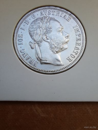 1 Florin 1884. Francis Joseph I. Austrian Empire