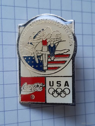 Олимпиада, Федерация Гимнастики, США, Кока-Кола.