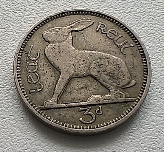 Ирландия 3 пенса, 1942. 5-6-56