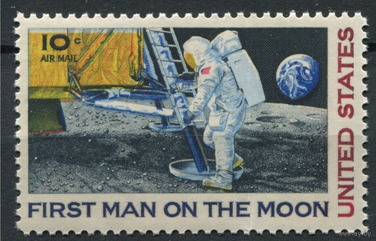 США 1969 ** Первый человек на Луне
