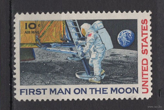 США /United States 1969* Первый человек на Луне