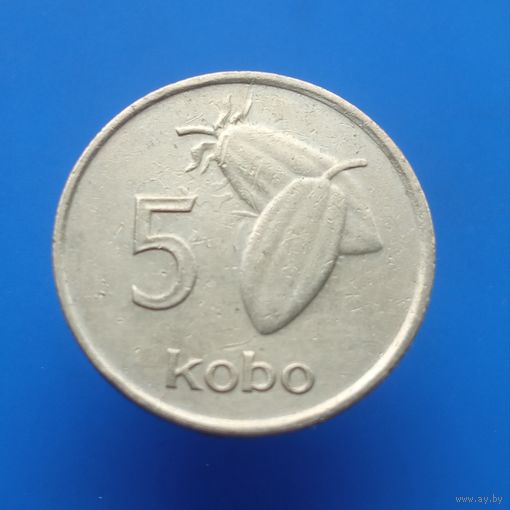 Нигерия 5 кобо 1974