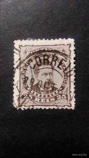 ПОРТУГАЛИЯ \н51\  1882 Король  перф.12.5