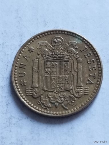 Испания 1 песета 1975(79)