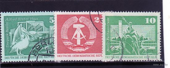 ГДР. Герб.Архитектура.