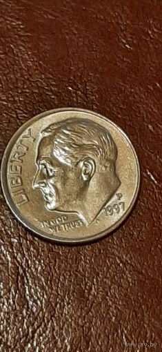 США 10 центов (1 дайм) 1997 P.