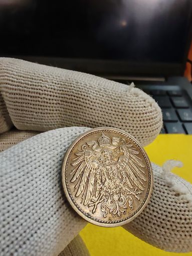 10 пфеннигов 1915 (А). супер монетка. СМОТРИТЕ ДР. МОИ ЛОТЫ. Большая распродажа!