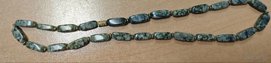 Бусы советские. Агат. 45см