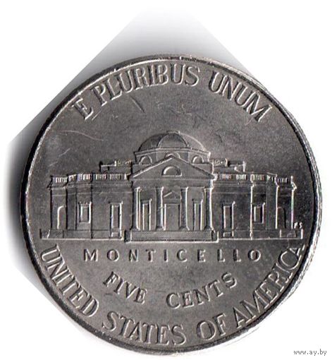 США. 5 центов. 2019 P