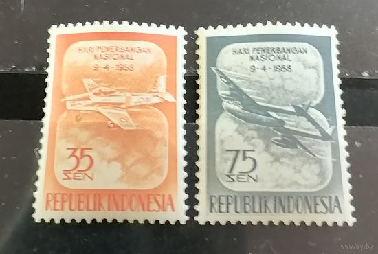 Индонезия 1958  Национальный день авиации
