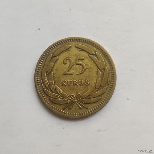 Турция 25 курушей 1956 г.  (2)