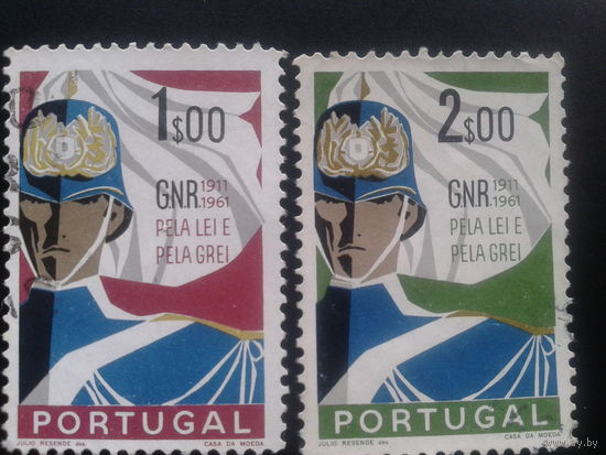 Португалия, 1962. 50 лет Национальной гвардии