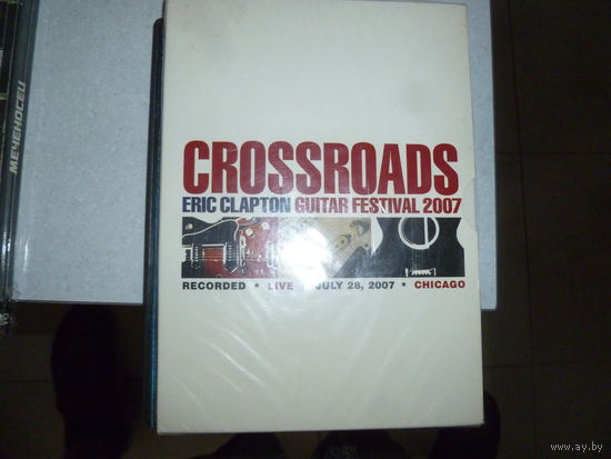 ERIC CLAPTON -2 CD - DVD -CROSSROADS GUITAR FESTIVAL 2007 -