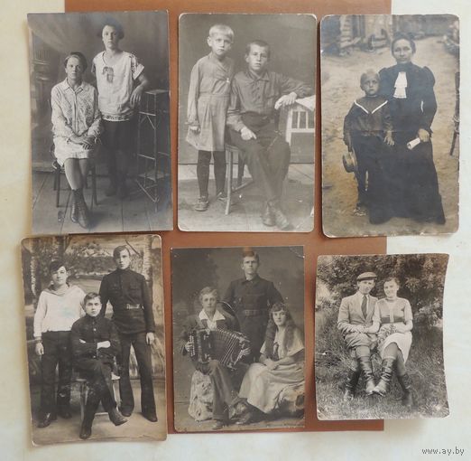 Фото "Жители Барановичей", Зап. Бел., 1920-1930-е гг.