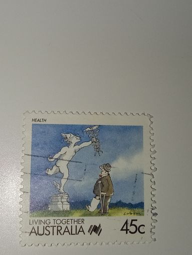 Австралия год 1988. Жить вместе - мультфильмы