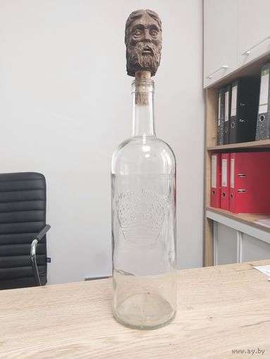 Бутыль SMIRNOFF 3 л с пробкой ручной работы