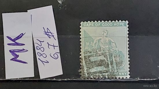 МЫС ДОБРОЙ НАДЕЖДЫ 1884г. Чист*
