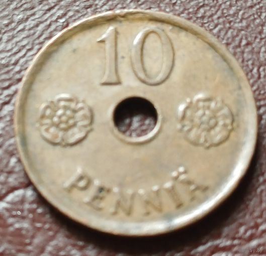 Финляндия 10 пенни, 1941    ( 1-1-9 )