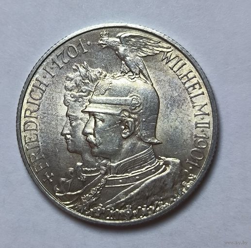 2 марки 1901 Пруссия династия в штемпельном блеске