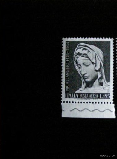 Италия 1964 Искусство M# 1159 ** 400-е памяти Микельанджело//