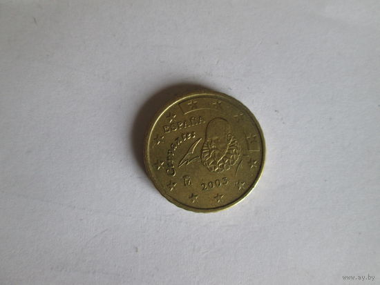 10 евроцентов.Испания.2003г.