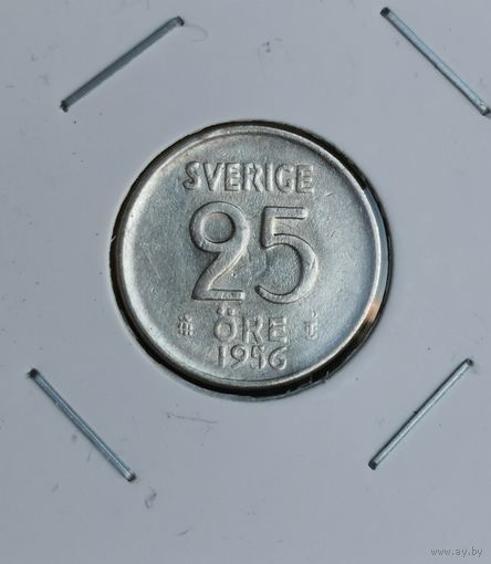 226. 25 эре 1956 г. Серебро