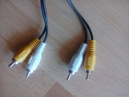 Кабель 2RCA-2RCA (тюльпаны) 110 см