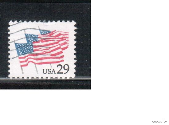 США-1991, (Мих.2139), гаш. , Стандарт, Флаг, (одиночка),