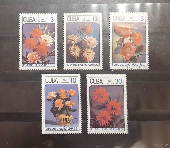 Куба. 1987 год. Флора. Цветы (218)